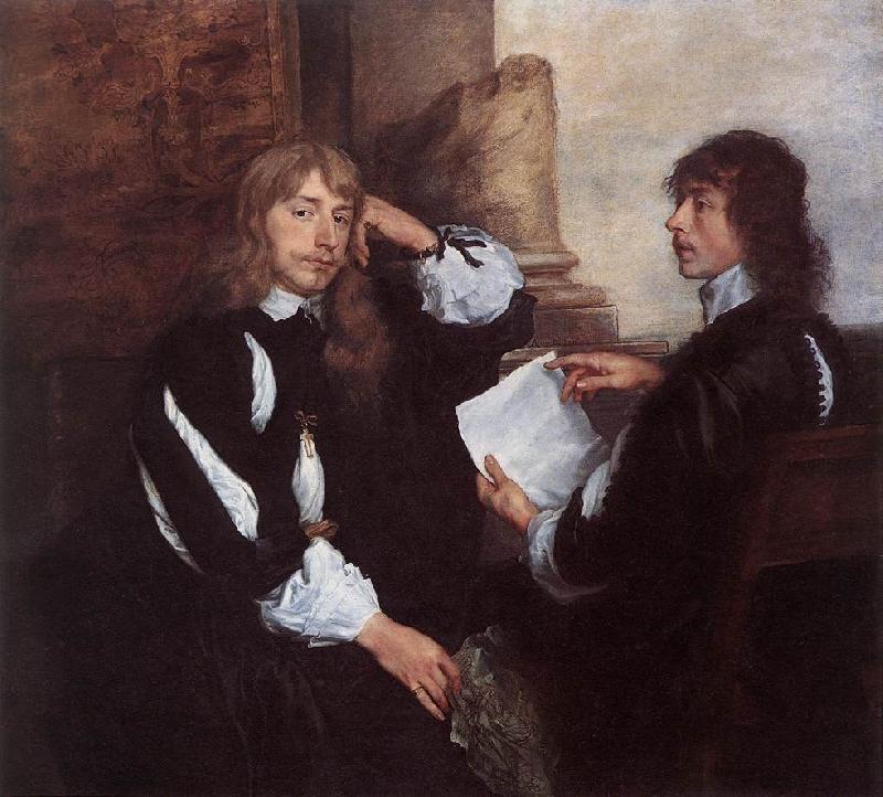 DYCK, Sir Anthony Van Thomas Killigrew and William, Lord Croft fgjh Sweden oil painting art